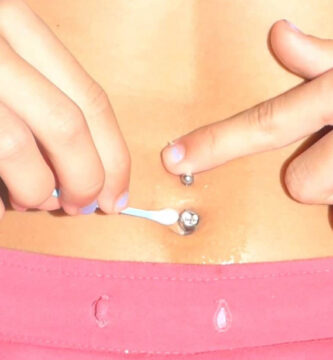 curar piercing del ombligo