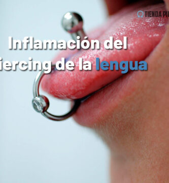 inflmacion piercing lengua